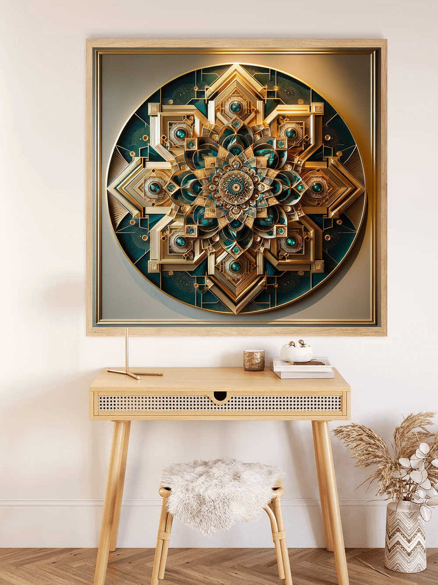 3D Mandala — Diamond Painting Kit, product view 2