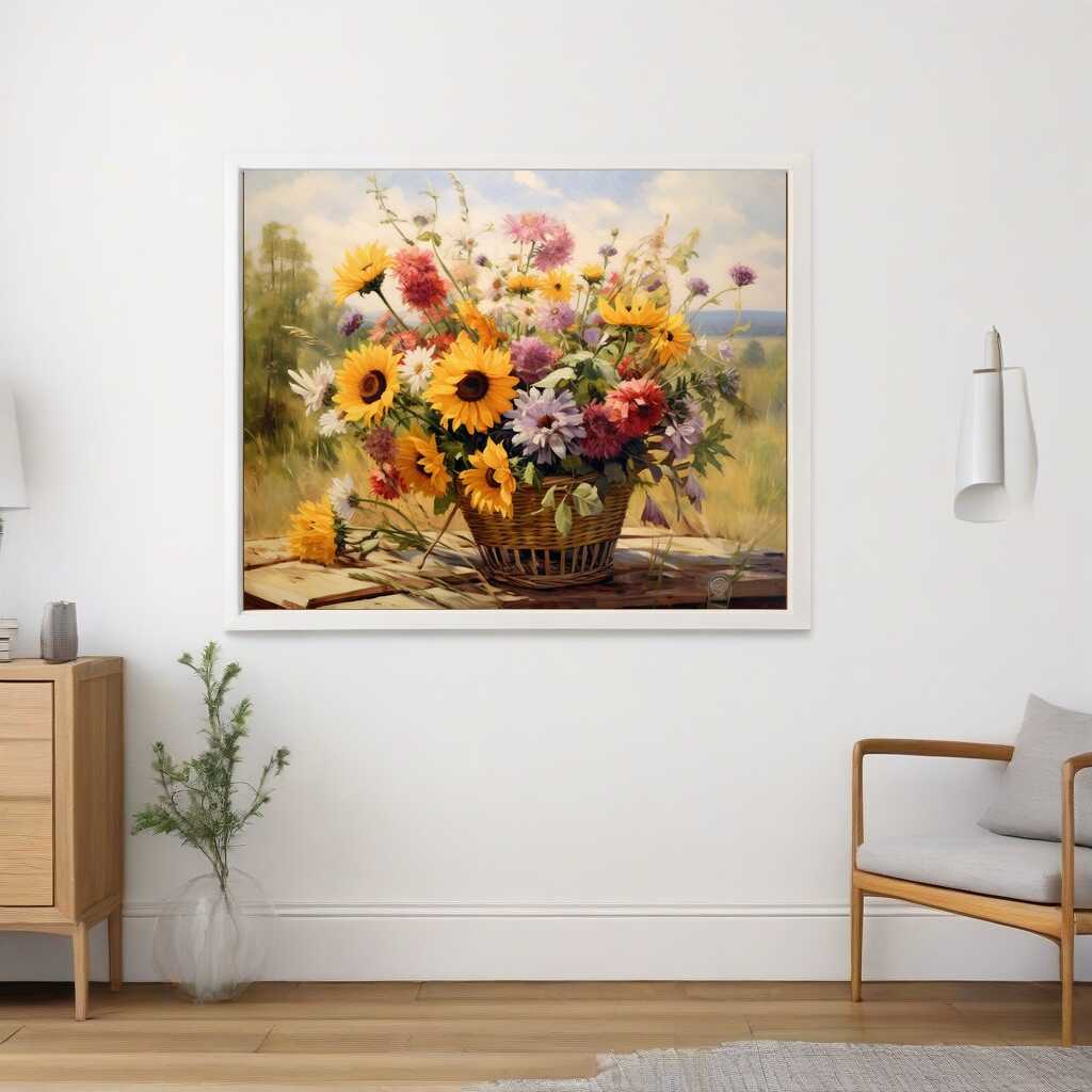 The Summer Dance of Flowers — Diamond Painting Kit, product view 2