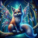 An Encounter in the Enchanted Forest — Diamond Painting Kit design