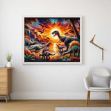 Dinosaur — Diamond Painting Kit, product view 2