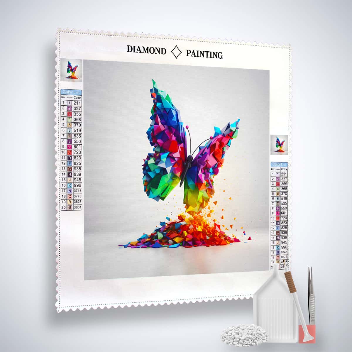 Butterfly Future — Diamond Painting Kit, product view 2