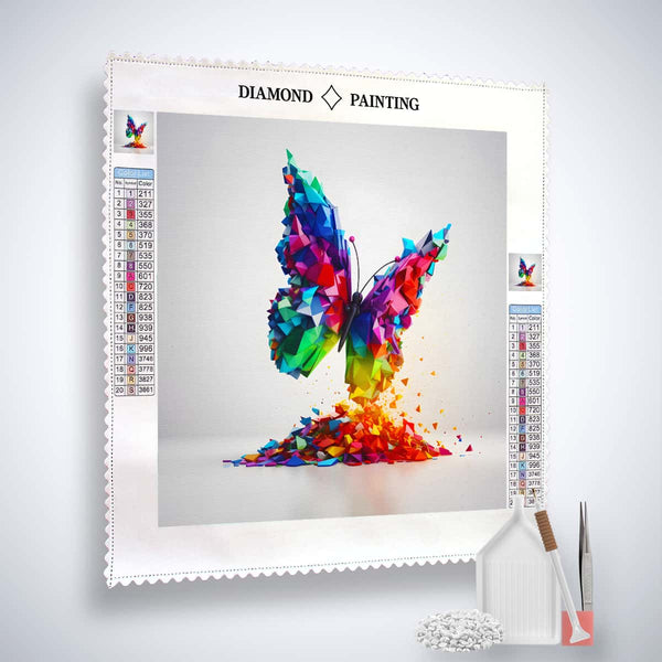 Butterfly Future — Diamond Painting Kit, product view 2