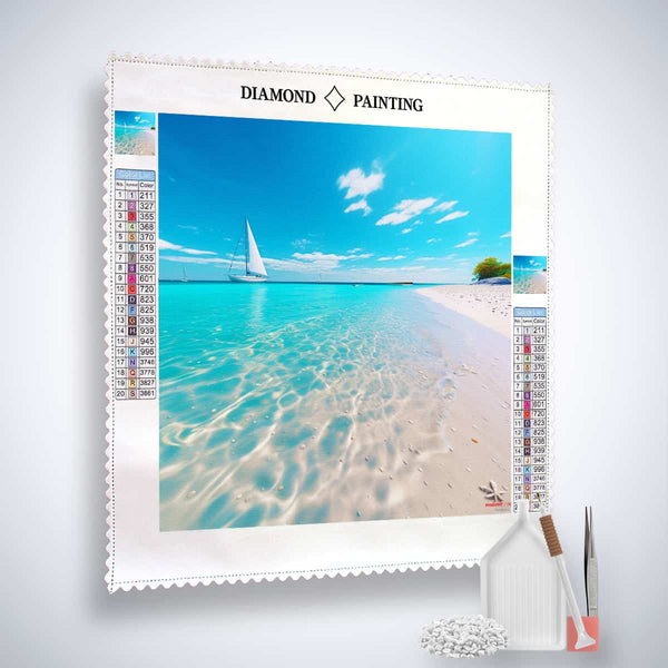 Coastal magic — Diamond Painting Kit, product view 2