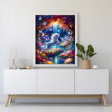 Unicorn dream world — Diamond Painting Kit, product view 2