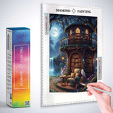 The Enchanted Reading Retreat — Diamond Painting Kit, product view 3