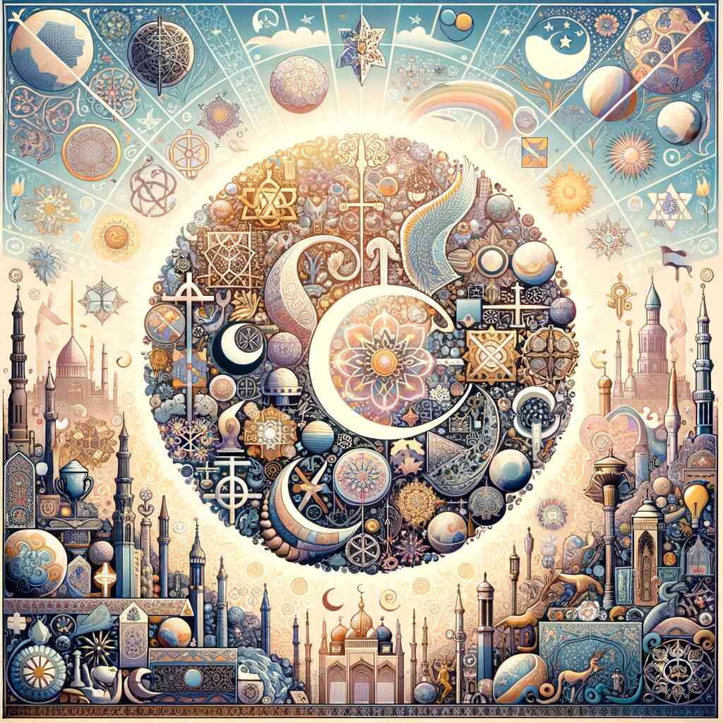 Cosmic Harmony — Diamond Painting Kit design