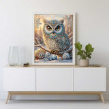 The Crystal Owl — Diamond Painting Kit, product view 2