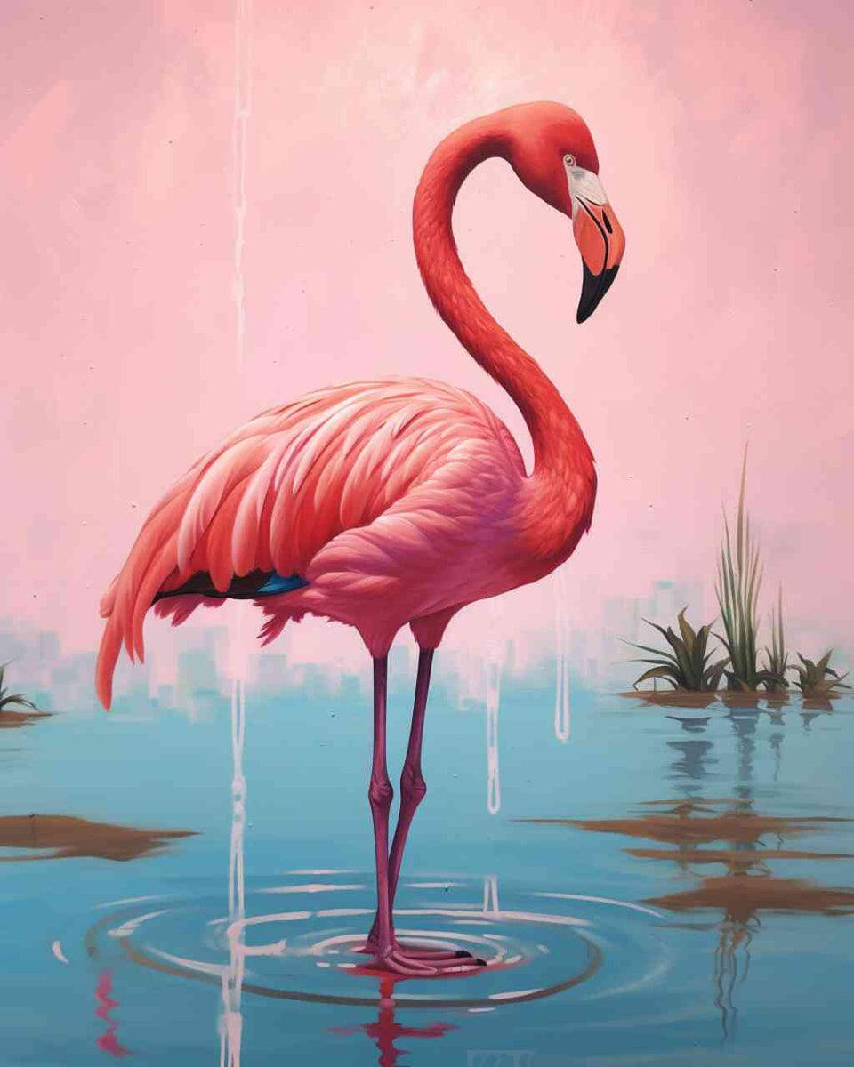 Gentle Morning Elegance — Diamond Painting Kit design