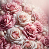 Bouquet of roses in pink — Diamond Painting Kit design