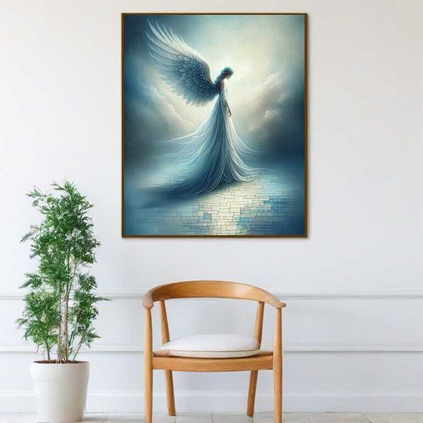 Enchanting angel — Diamond Painting Kit, product view 2