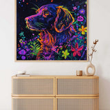 A Dog's Luminous Dreams — Diamond Painting Kit, product view 2