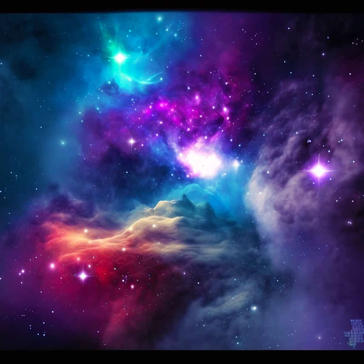 Galactic wonder — Diamond Painting Kit design