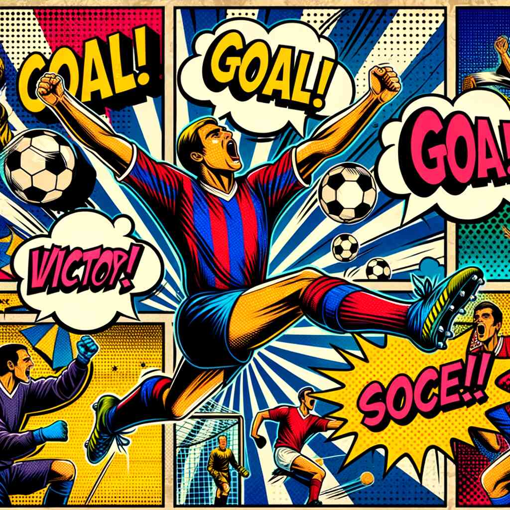Triumph of the goal — Diamond Painting Kit design