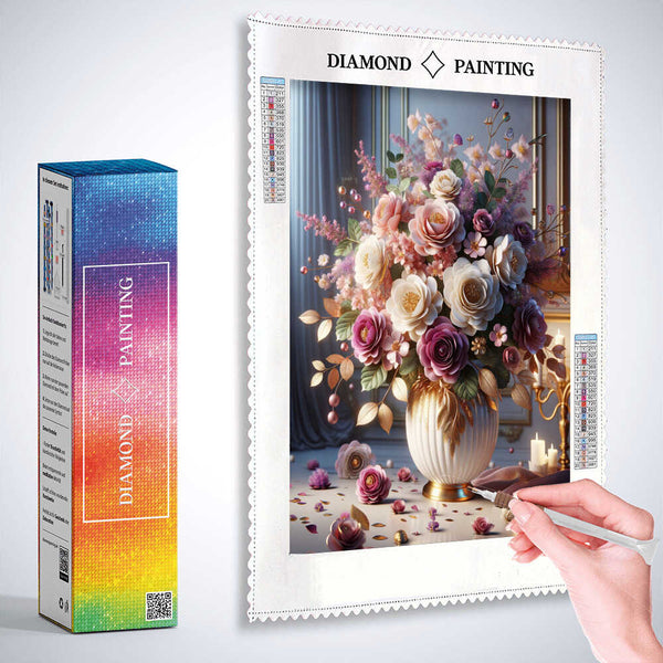 Flower arrangement — Diamond Painting Kit, product view 3