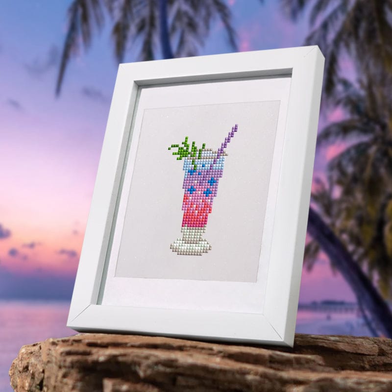 Colorful Cocktail Dreams, Set of 12 — Mini Diamond Painting Set, product view 3