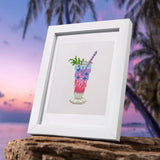 Colorful Cocktail Dreams, Set of 12 — Mini Diamond Painting Set, product view 3