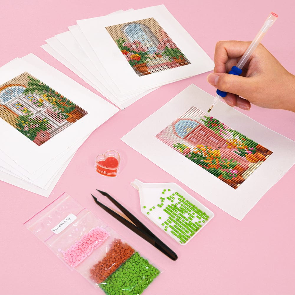 Welcome, Collection Two, Set of 12 — Mini Diamond Painting Set, product view 4