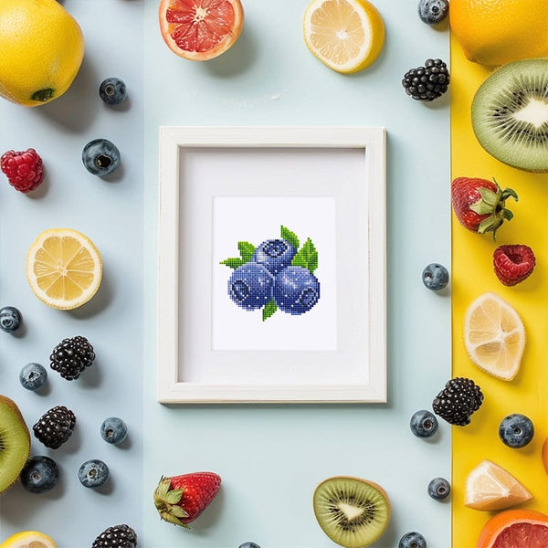 Fruit Basket Collection, Set of 12 — Mini Diamond Painting Set, product view 8