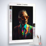 Old Businessman — Diamond Painting Kit, product view 2