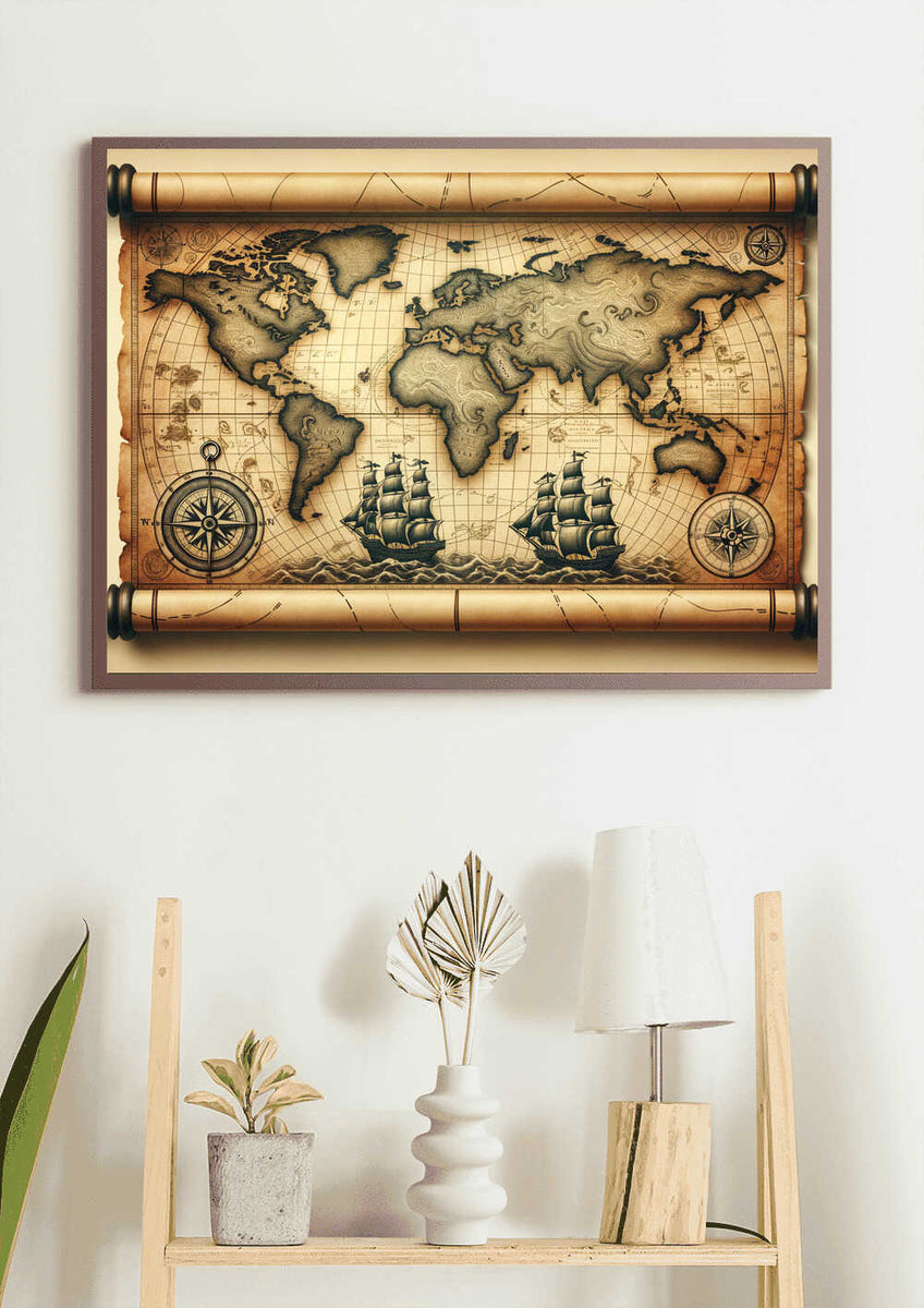 Ancient Seas — Diamond Painting Kit, product view 2