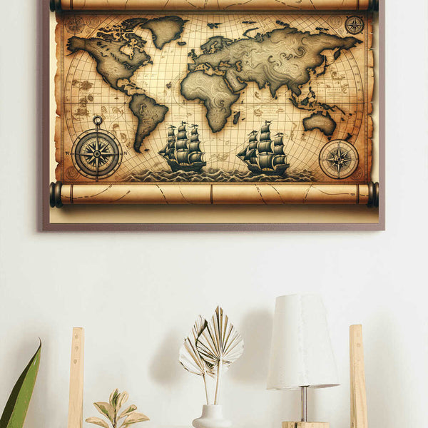 Ancient Seas — Diamond Painting Kit, product view 2