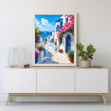 Mediterranean Summer Dreams — Diamond Painting Kit, product view 2