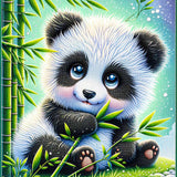 Little Panda — Diamond Painting Kit design