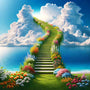 Stairway to Heaven: A dream path — Diamond Painting Kit design