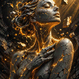 Goddess of Awakening — Diamond Painting Kit design