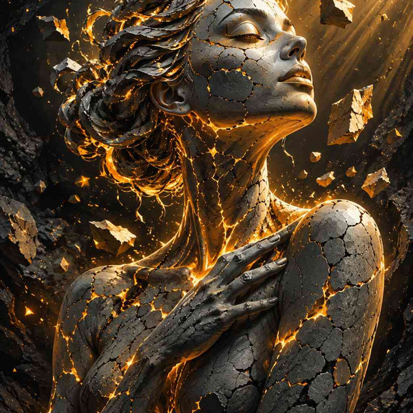 Goddess of Awakening — Diamond Painting Kit design