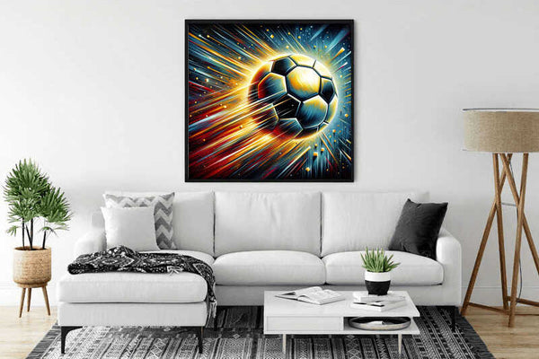 Soccer game — Diamond Painting Kit, product view 2