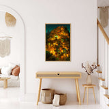 Glowing City — AB Diamond Painting Kit, product view 3