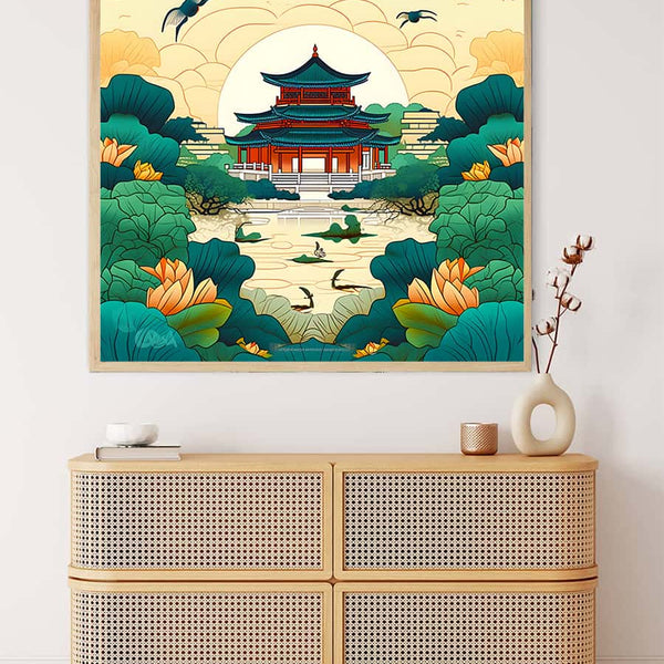 Japanese Style — Diamond Painting Kit, product view 3