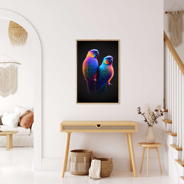Birds Lovers — AB Diamond Painting Kit, product view 3