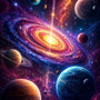 Galactic Daydream — Diamond Painting Kit design