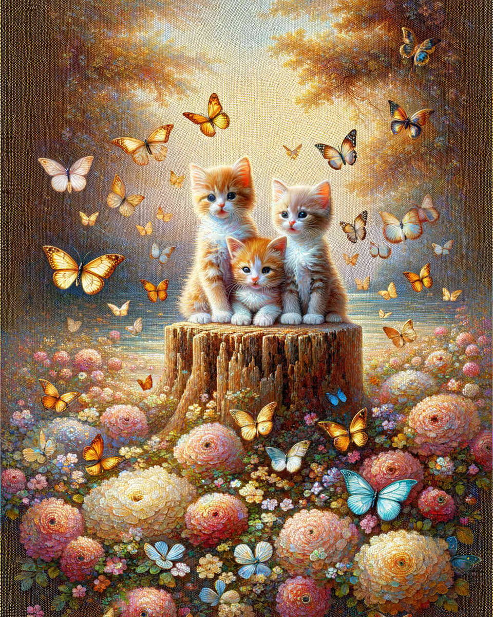 Respect for the little ones — Diamond Painting Kit design