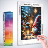 Christmas elf — Diamond Painting Kit, product view 3