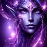 Purple elf — Diamond Painting Kit design
