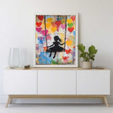 The Heart's Swing — Diamond Painting Kit, product view 2