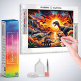 Dinosaur — Diamond Painting Kit, product view 3