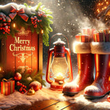 Merry Christmas Decorations — Diamond Painting Kit design