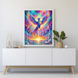 Phoenix of the Dawn — Diamond Painting Kit, product view 2