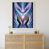 Hands Wings — Diamond Painting Kit, product view 2