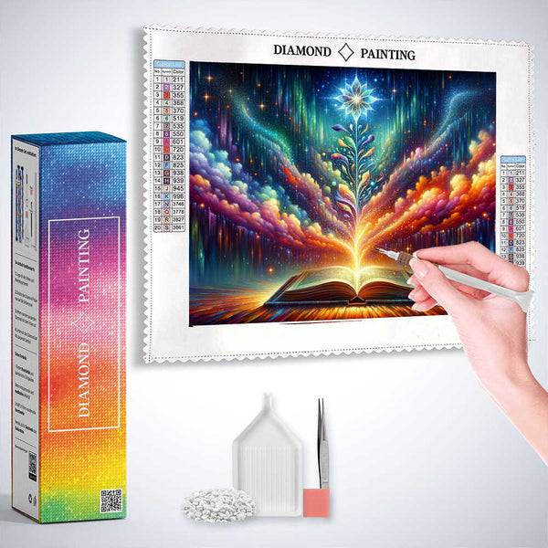 The Magical Book — Diamond Painting Kit, product view 3