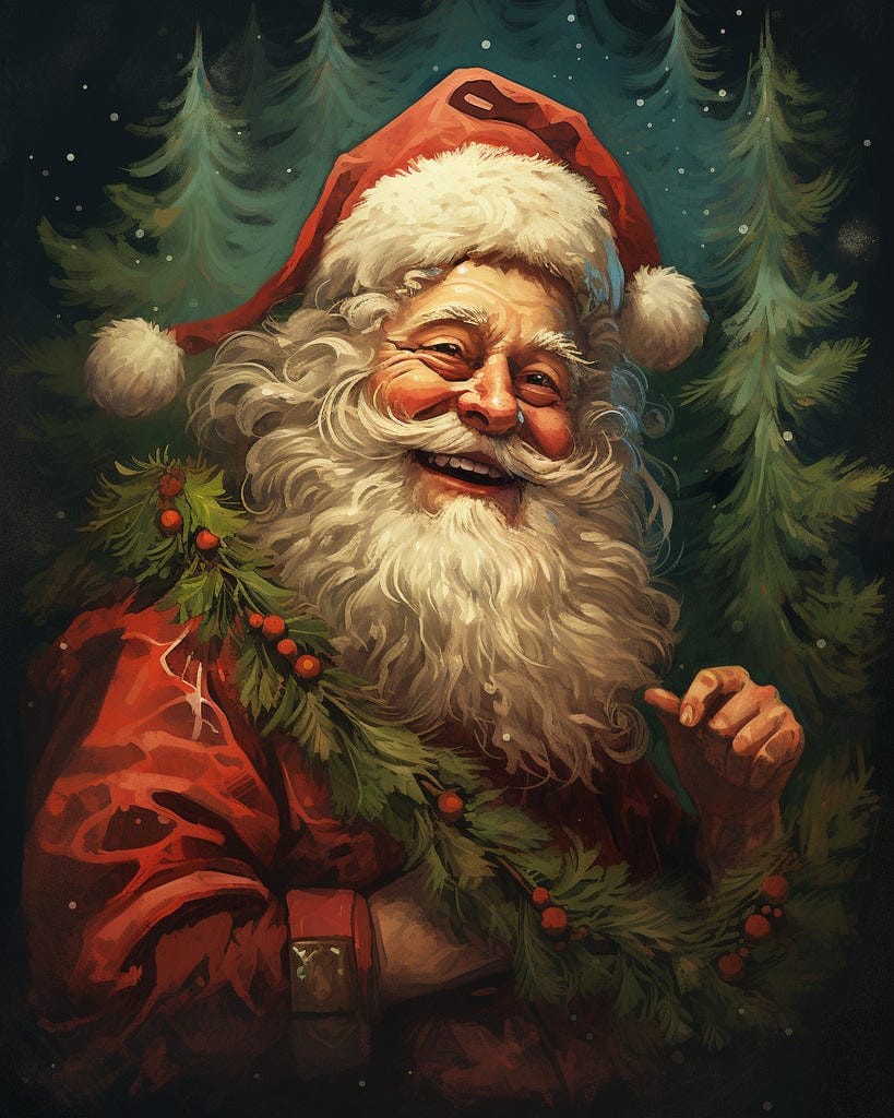 Santa Claus — Diamond Painting Kit design