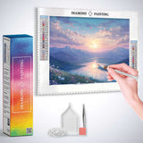 Winter Magic and Warmth — Diamond Painting Kit, product view 2