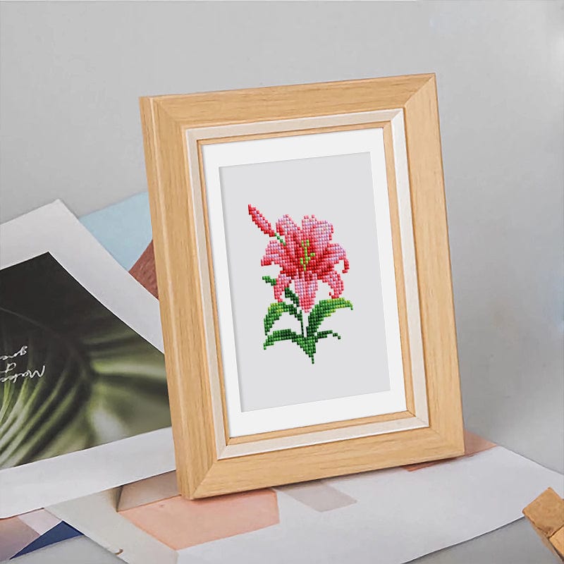 A Sea of Flowers, Set of 12 — Mini Diamond Painting Set, product view 4
