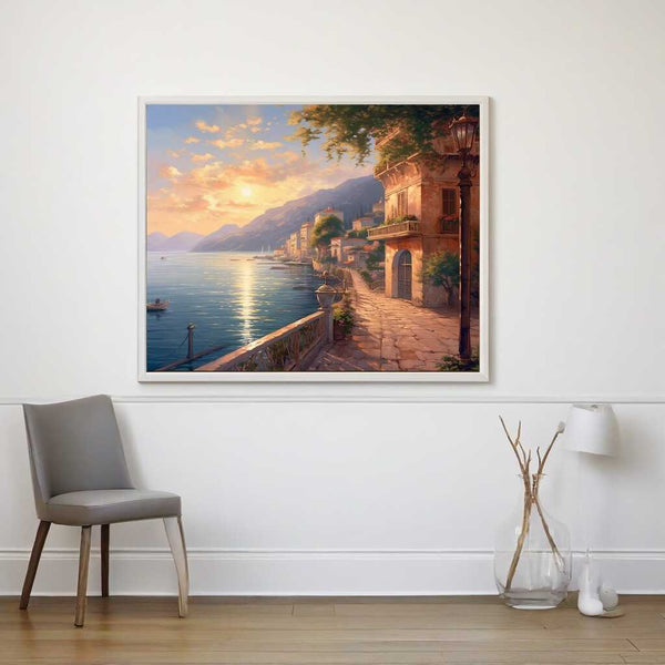 Mediterranean Awakening — Diamond Painting Kit, product view 2