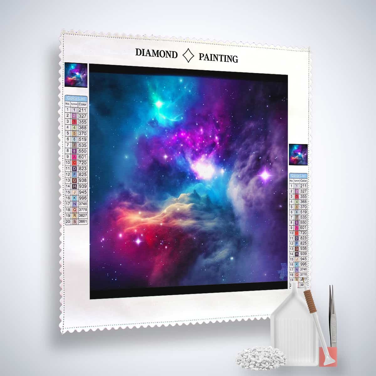Galactic wonder — Diamond Painting Kit, product view 2