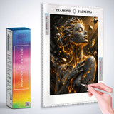 Goddess of Awakening — Diamond Painting Kit, product view 3